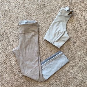 Outdoor Voices Pastel Yoga Set (Top & Bottom)